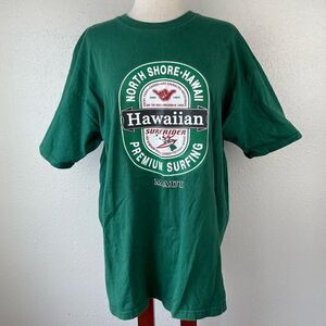 North Shore Hawaii Surfing T-Shirt Size XL EUC